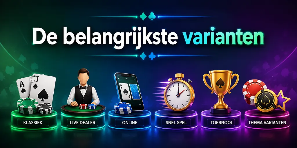 De belangrijkste varianten