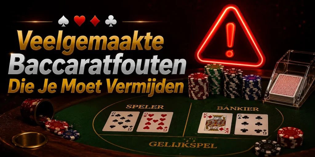 Veelgemaakte Baccaratfouten Die Je Moet Vermijden