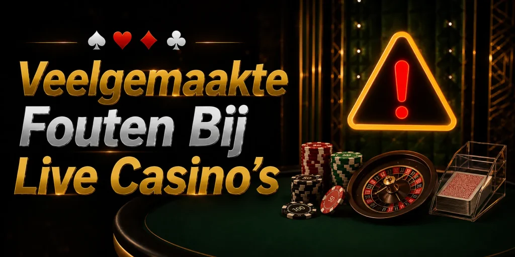 Veelgemaakte Fouten Bij Live Casino's
