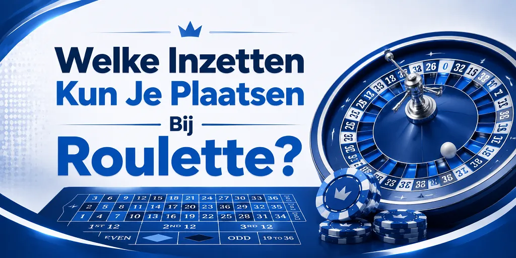 Welke Inzetten Kun Je Plaatsen Bij Roulette