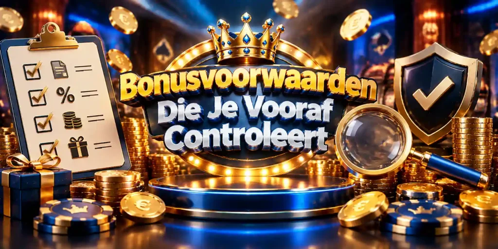 Bonusvoorwaarden Die Je Vooraf Controleert
