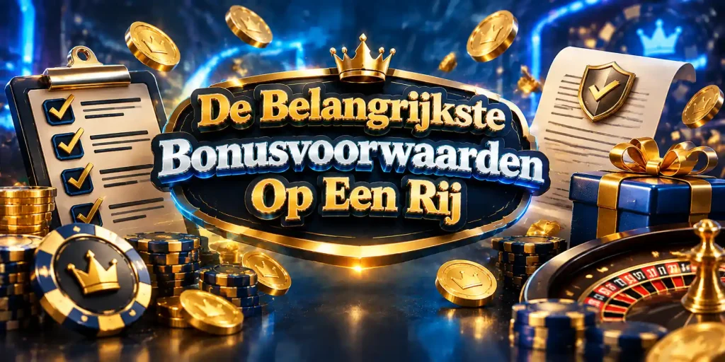 De Belangrijkste Bonusvoorwaarden Op Een Rij