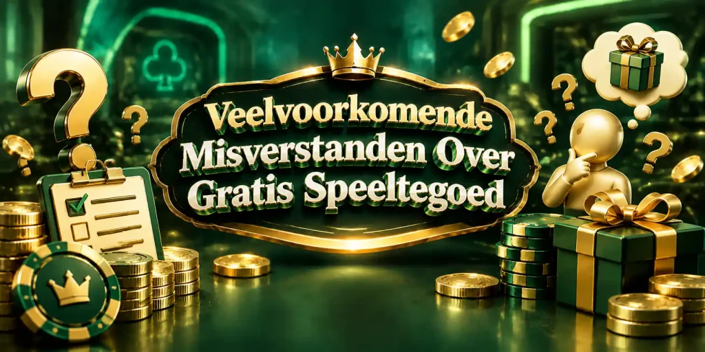 Veelvoorkomende Misverstanden Over Gratis Speeltegoed