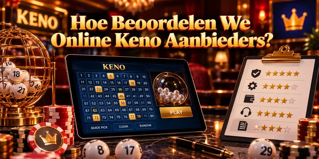 Hoe Beoordelen We Online Keno Aanbieders?