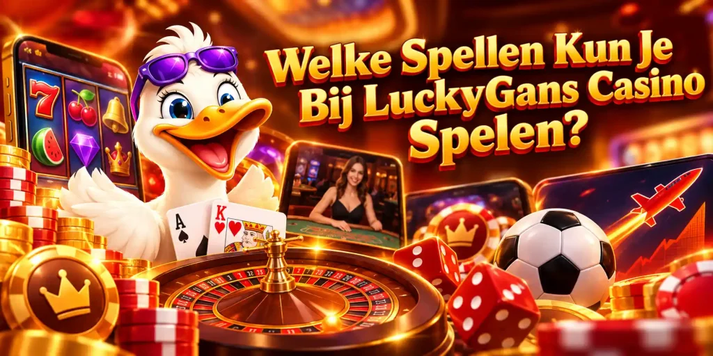 Welke Spellen Kun Je Bij LuckyGans Casino Spelen?