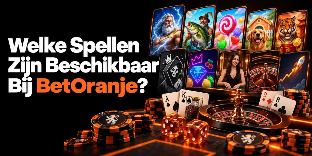 Welke Spellen Zijn Beschikbaar Bij BetOranje?
