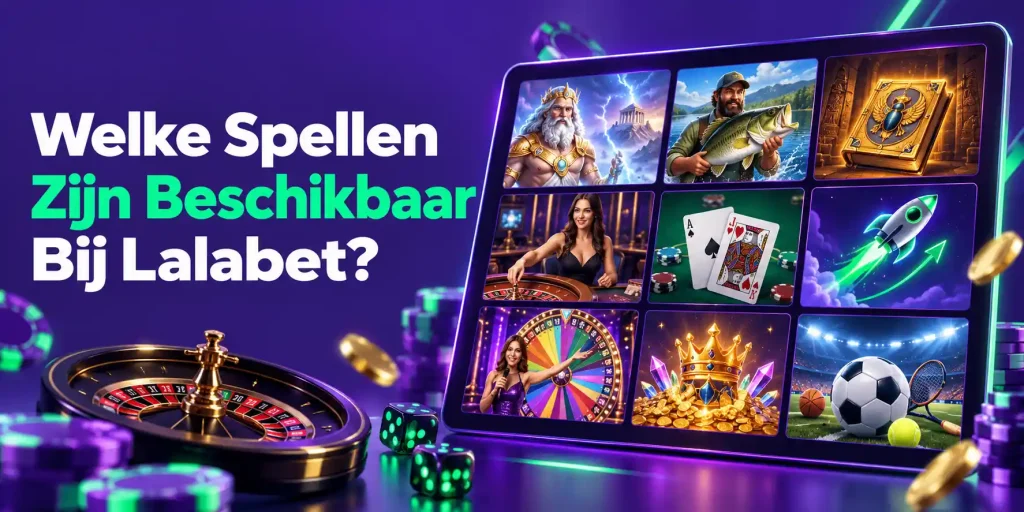 Welke Spellen Zijn Beschikbaar Bij Lalabet?