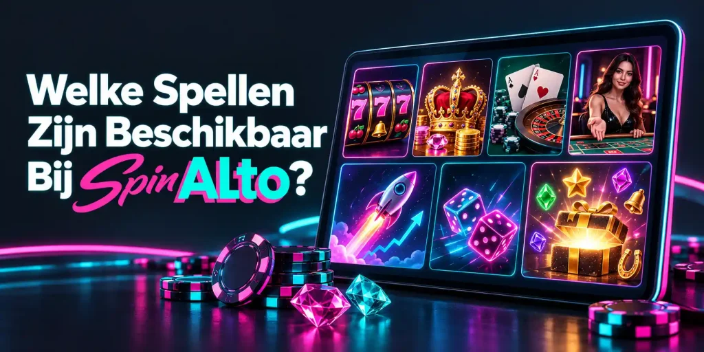 Welke Spellen Zijn Beschikbaar Bij SpinAlto?