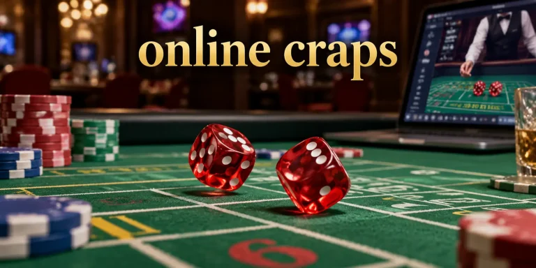 Online craps spelen met dobbelstenen bij een Nederlands online casino